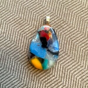 Multicolor Glass Pendant